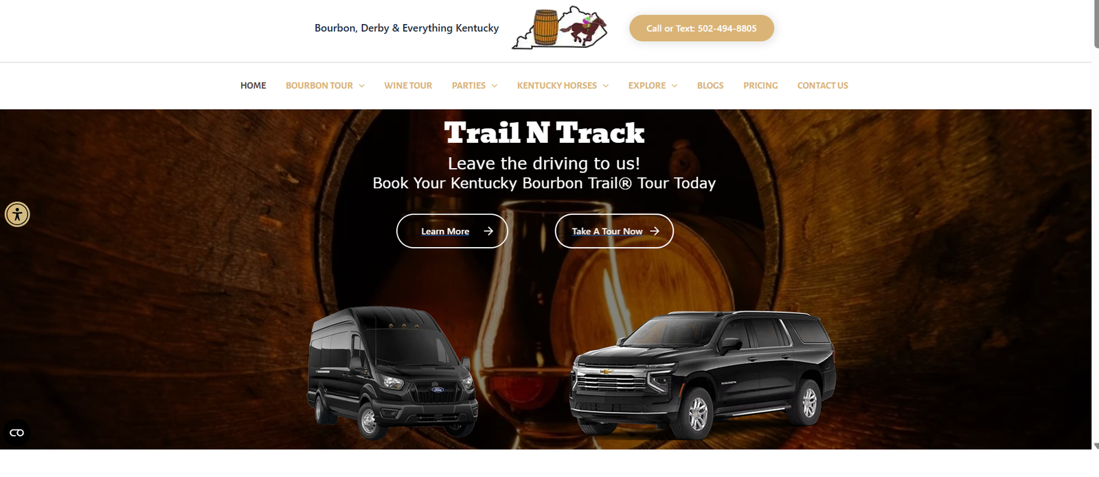 Trail N Track website project